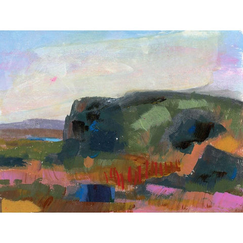 Gods Country  III Black Modern Wood Framed Art Print by Quin, Marabeth