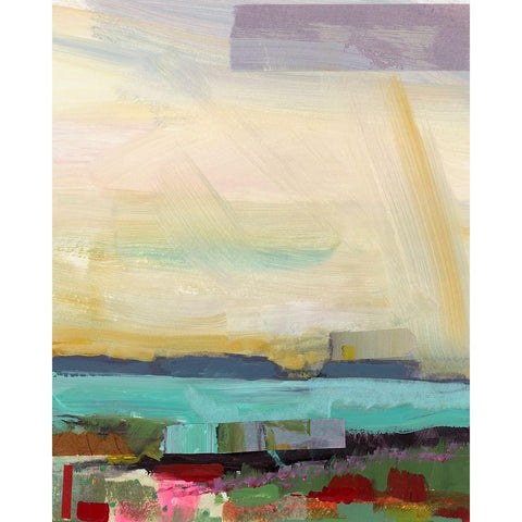 Open Roads I Black Modern Wood Framed Art Print by Quin, Marabeth