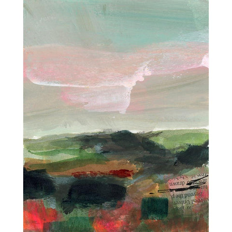 Open Roads III Black Modern Wood Framed Art Print by Quin, Marabeth