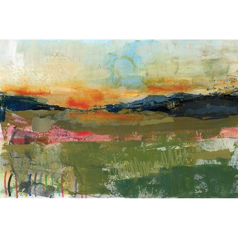 The Long Way Home III Black Modern Wood Framed Art Print by Quin, Marabeth