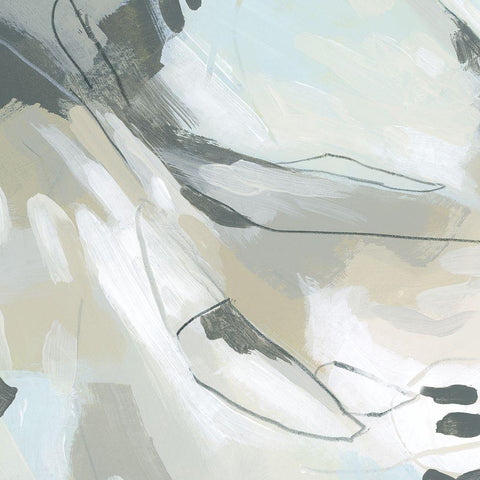 Shadow Cycle III Black Modern Wood Framed Art Print with Double Matting by Vess, June Erica