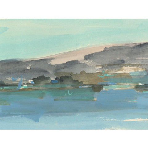 Plein Air Quarry II Black Modern Wood Framed Art Print by Harper, Ethan