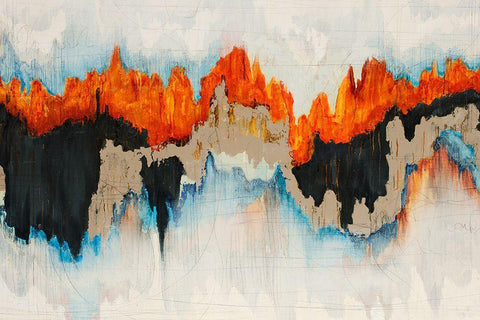 Aperture Black Ornate Wood Framed Art Print with Double Matting by Schicker, Joshua