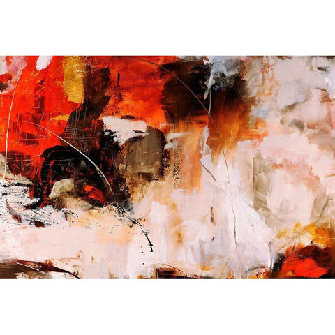 Castaway Crutch Black Modern Wood Framed Art Print by Maas, Jodi