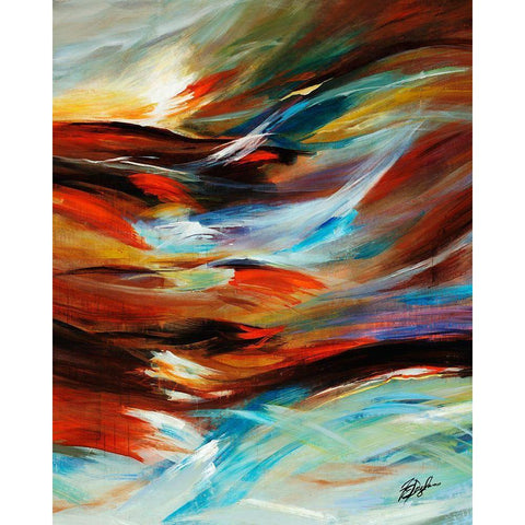 Moroccan Wind White Modern Wood Framed Art Print by Douglass, Farrell