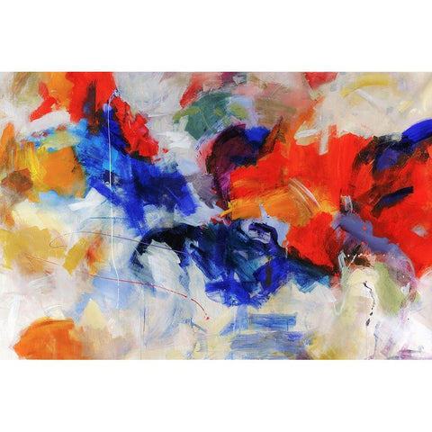 Rainbows Beginnings White Modern Wood Framed Art Print by Maas, Jodi