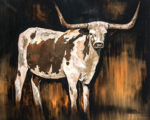 Prime Choice Black Ornate Wood Framed Art Print with Double Matting by Edmunds, Sydney