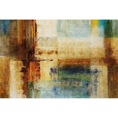 Recumbent Black Modern Wood Framed Art Print by Schicker, Joshua