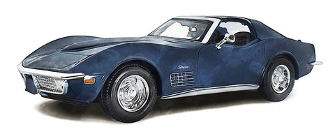 Classic Car II Black Ornate Wood Framed Art Print with Double Matting by Saunders, Alonzo