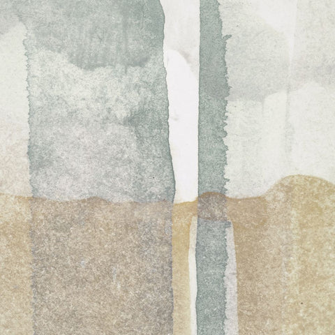 Tan Aria I Black Modern Wood Framed Art Print by Aryai, Sia