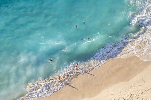 Nusa Penida Beach I Black Ornate Wood Framed Art Print with Double Matting by Silver, Richard