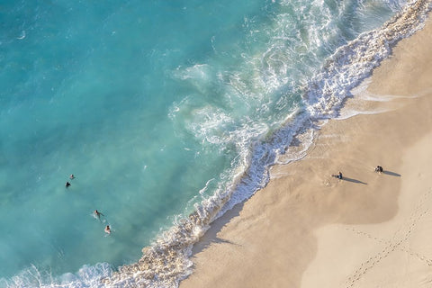 Nusa Penida Beach II Black Ornate Wood Framed Art Print with Double Matting by Silver, Richard