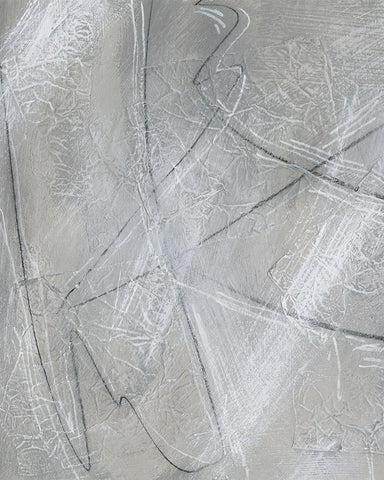 Aluminum II Black Modern Wood Framed Art Print by Moore, Regina