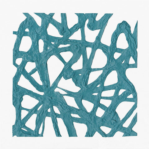 Casting the Net I Black Modern Wood Framed Art Print by Saunders, Alonzo