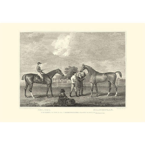 Custom Eclipse And Shakespeare Black Modern Wood Framed Art Print by Scott, John