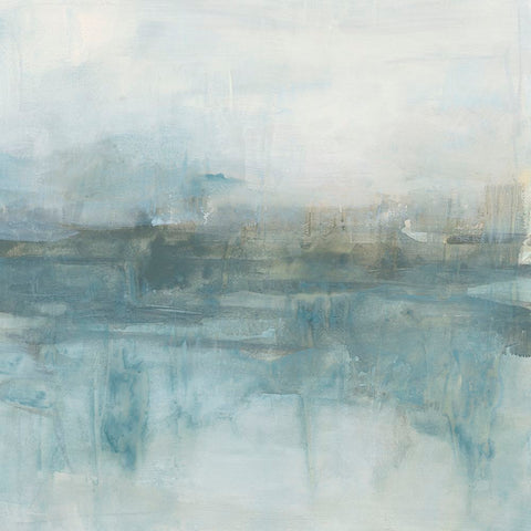 Shrouded Sound I Black Modern Wood Framed Art Print by Vess, June Erica