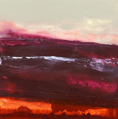 Enchant II Black Modern Wood Framed Art Print by Gordon, Sharon