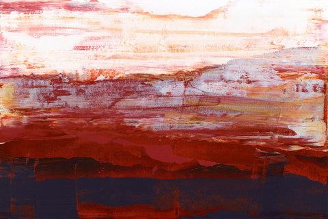 Summerset II Black Modern Wood Framed Art Print by Gordon, Sharon