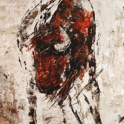 American West Black Modern Wood Framed Art Print with Double Matting by Maas, Jodi