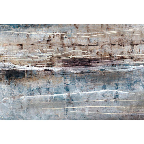 Counterbalance Coast White Modern Wood Framed Art Print by Henry, Alexys