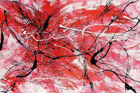 Free Style White Modern Wood Framed Art Print with Double Matting by Douglass, Farrell