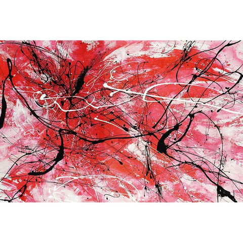 Free Style Black Modern Wood Framed Art Print by Douglass, Farrell