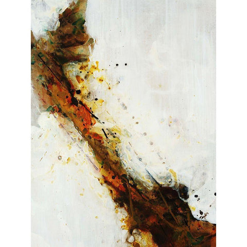 Gold Canyon I White Modern Wood Framed Art Print by Taylor, Kari