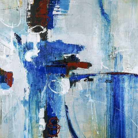 Harbinger White Modern Wood Framed Art Print by Schicker, Joshua