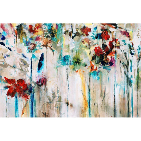 Honeybee Bait White Modern Wood Framed Art Print by Maas, Jodi