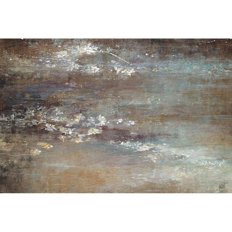 Stay a While White Modern Wood Framed Art Print by Douglass, Farrell