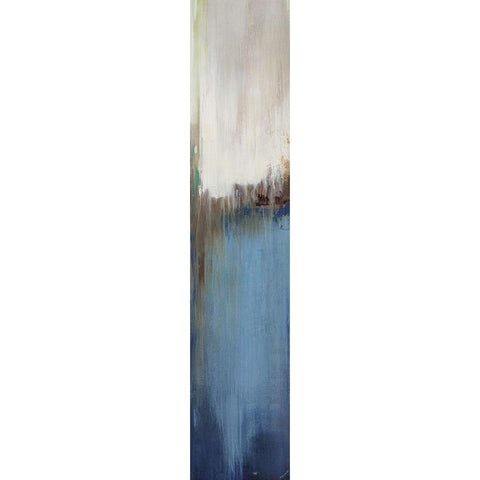 On the Way X Black Modern Wood Framed Art Print by Edmunds, Sydney