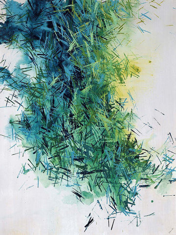 To the Point I Black Ornate Wood Framed Art Print with Double Matting by Edmunds, Sydney