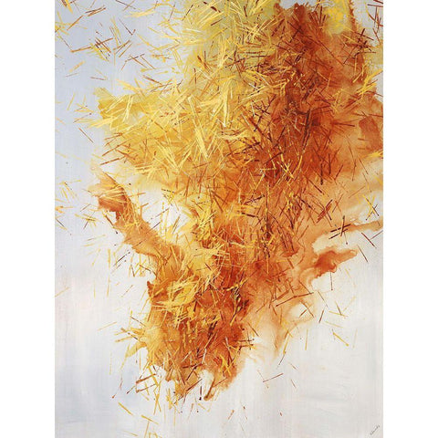 To the Point III Black Modern Wood Framed Art Print by Edmunds, Sydney