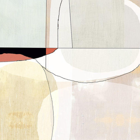 Beholder III White Modern Wood Framed Art Print by Jasper, Sisa