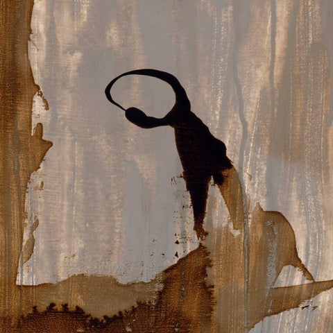 Gossamer I White Modern Wood Framed Art Print with Double Matting by Jasper, Sisa