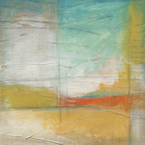 Coronado I Black Ornate Wood Framed Art Print with Double Matting by Vess, June Erica