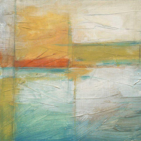 Coronado II Black Modern Wood Framed Art Print by Vess, June Erica