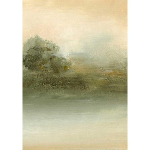 Spring Tree II Gold Ornate Wood Framed Art Print with Double Matting by Gordon, Sharon