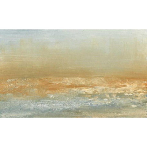 Sea Breezes I Black Modern Wood Framed Art Print by Gordon, Sharon