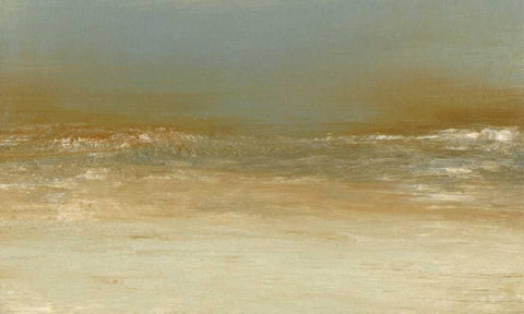 Sea Breezes II Black Ornate Wood Framed Art Print with Double Matting by Gordon, Sharon