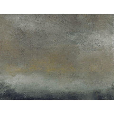 Luminous IV Black Modern Wood Framed Art Print with Double Matting by Gordon, Sharon