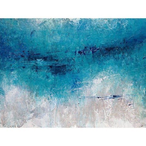 Reach III Black Modern Wood Framed Art Print by Schicker, Joshua