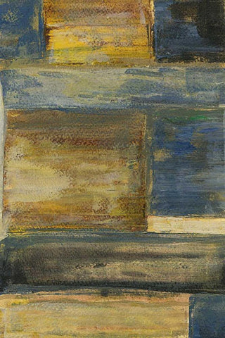 Madras II Black Ornate Wood Framed Art Print with Double Matting by Weddell, Georgia