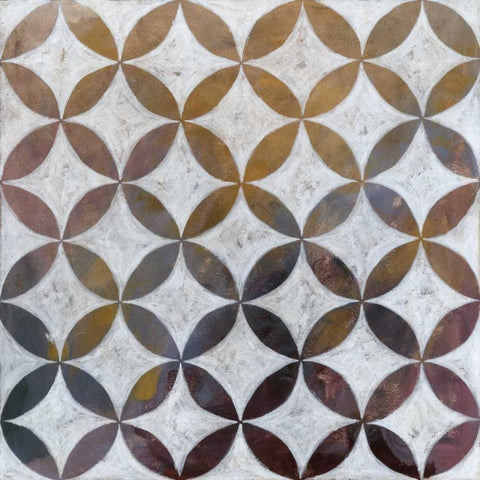 Royal Pattern II Gold Ornate Wood Framed Art Print with Double Matting by Meagher, Megan