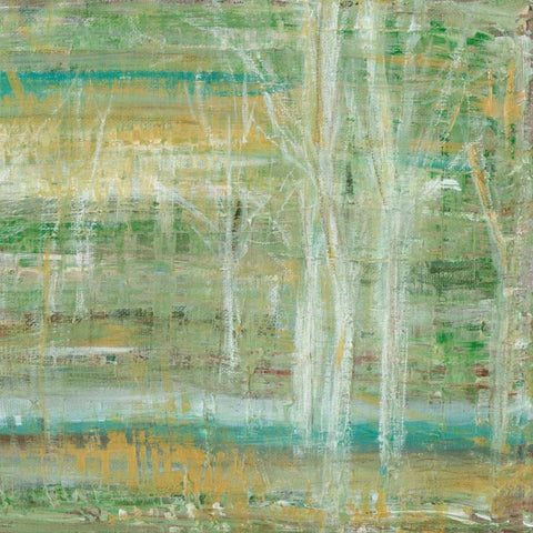 Harbinger II White Modern Wood Framed Art Print by Choate, Lisa