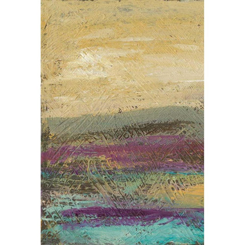 Desertscape I Black Modern Wood Framed Art Print by Choate, Lisa