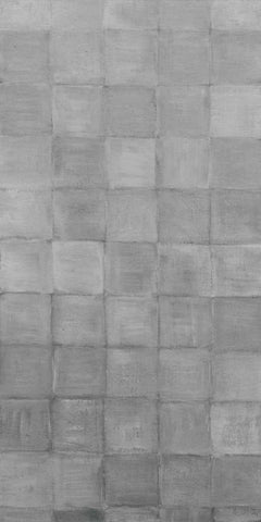 Non-Embellished Grey Scale I Black Ornate Wood Framed Art Print with Double Matting by Stramel, Renee W.