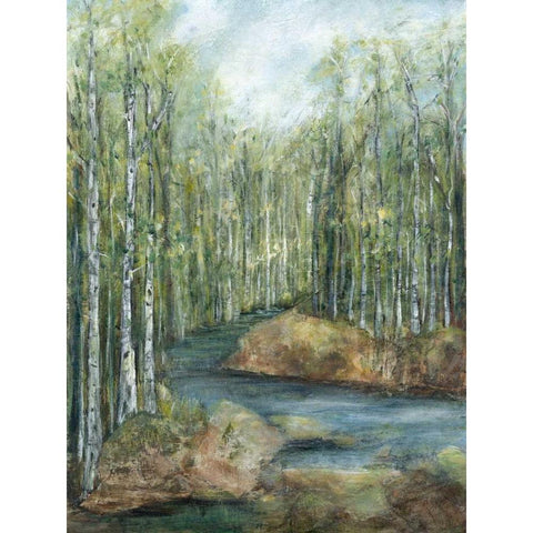 Adventure I White Modern Wood Framed Art Print by Crawford, Beverly