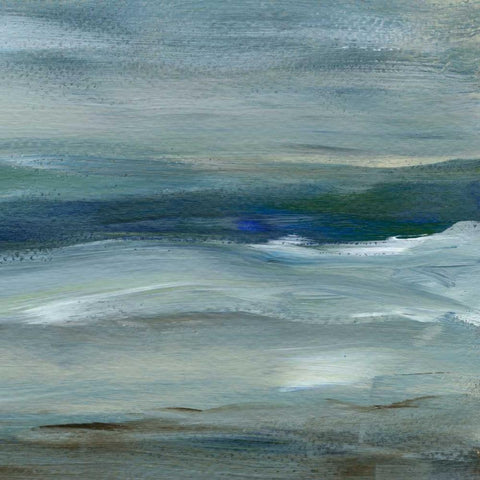 Denim Dance II Black Modern Wood Framed Art Print by Choate, Lisa