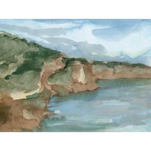 Watercolour Sketchbook VII Gold Ornate Wood Framed Art Print with Double Matting by Harper, Ethan